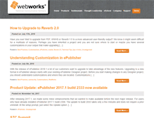 Tablet Screenshot of blogs.webworks.com